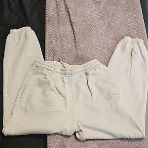 Cream Sweatpants - Cozy Everyday Joggers